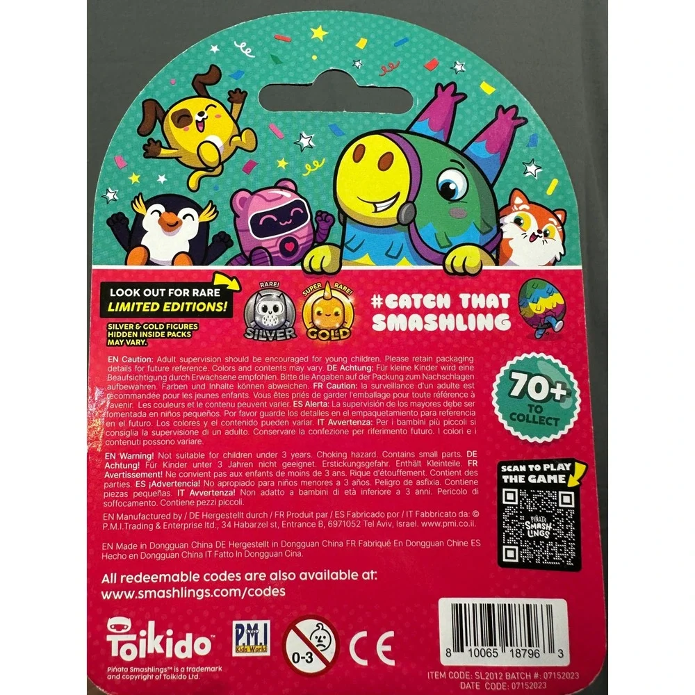 Piñata Smashlings lings Series 1 Panda Smashling Pack With DLC Code‎